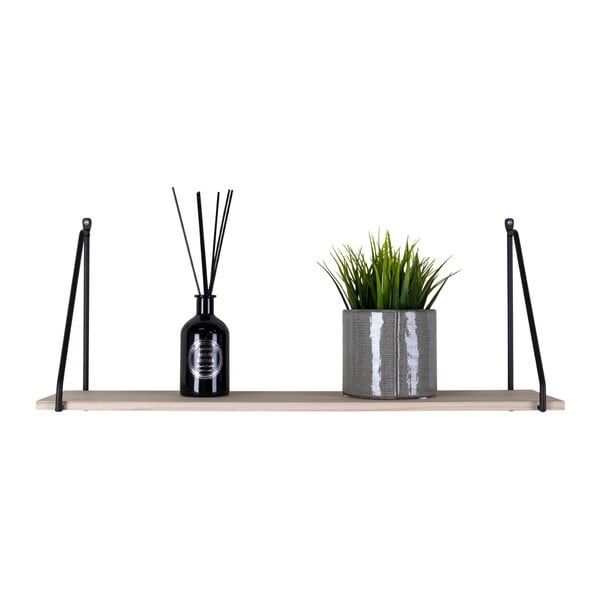 Čierna polica z masívu pavlovnia Arnhem - House Nordic-image-2