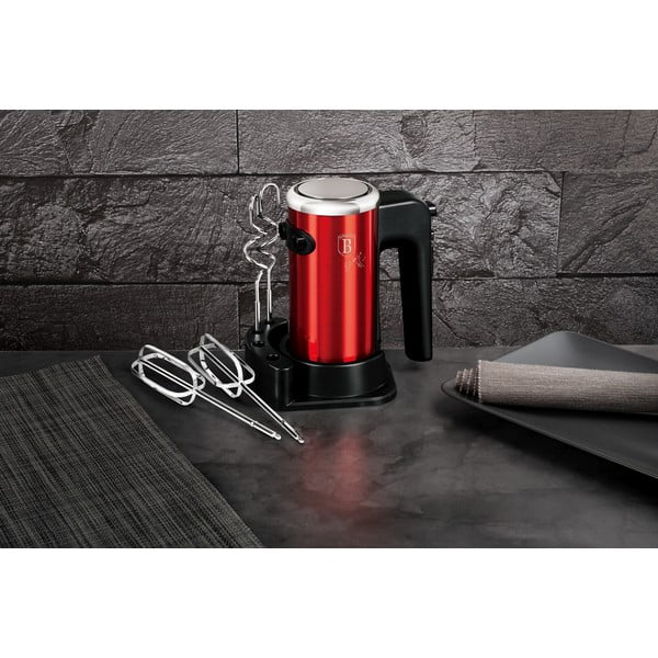 Ručný šľahač Burgundy Metallic Line - BerlingerHaus-image-1