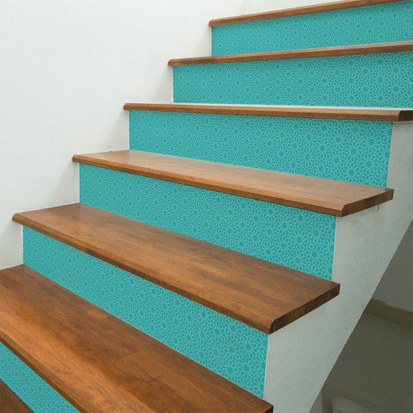 Sada 2 samolepiek na schody Ambiance Stairs Stickers Metten, 15 × 105 cm-image-1