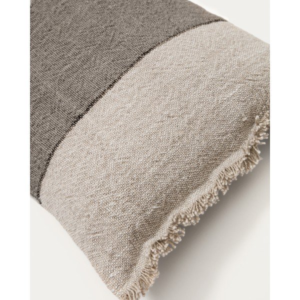 Obliečka na vankúš s prímesou ľanu 50x30 cm Lorin – Kave Home-image-3