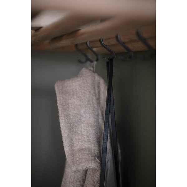 Predsieňová zostava z dubového dreva v prírodnej farbe Milford - Rowico-image-4