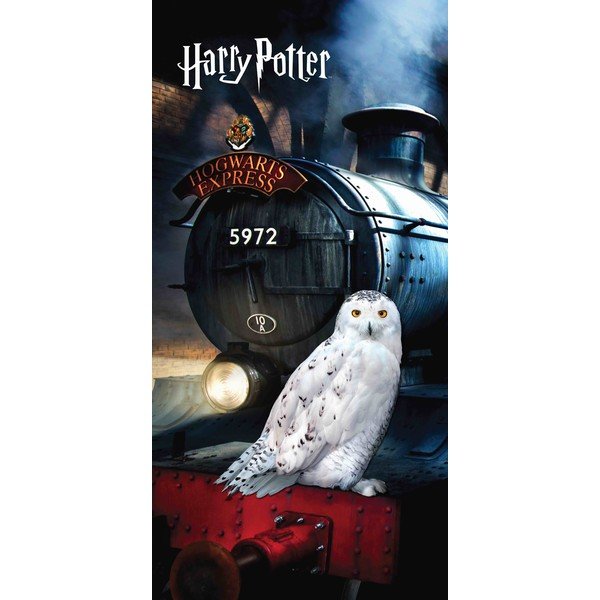 Bavlnená detská osuška 70x140 cm Harry Potter "Hedwig" – Jerry Fabrics
