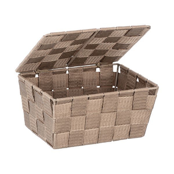Béžový úložný box s vekom Wenko Adria, 19 x 14 cm-image-1