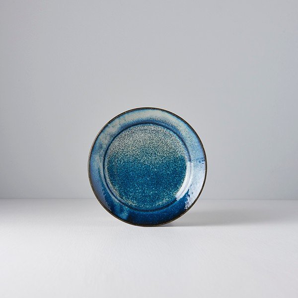 Modrý keramický tanier Mij Indigo, ø 17 cm-image-2