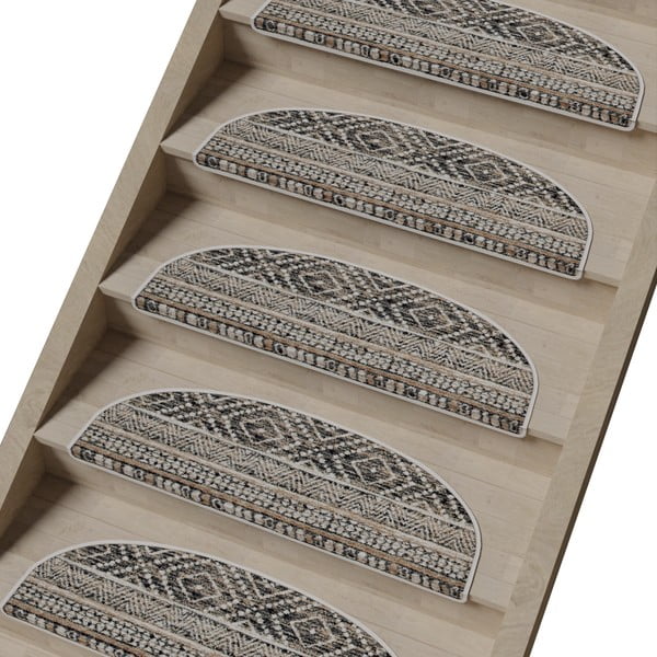 Nášľapy na schody v súprave 16 ks 20x65 cm Cottage Warmth – Vitaus-image-1