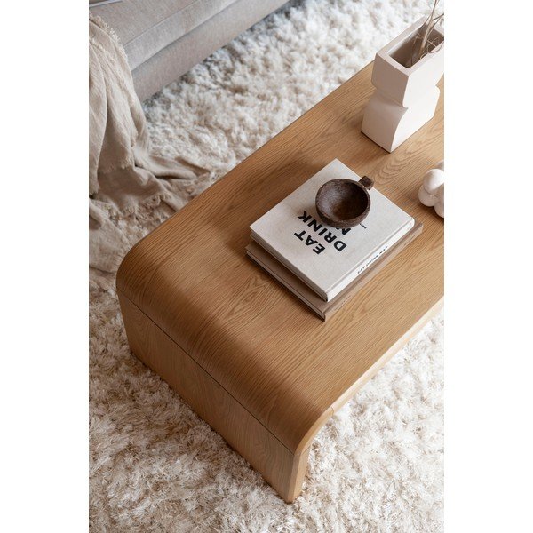 Konferenčný stolík v dekore duba v prírodnej farbe 60x120 cm Brave – Zuiver-image-3