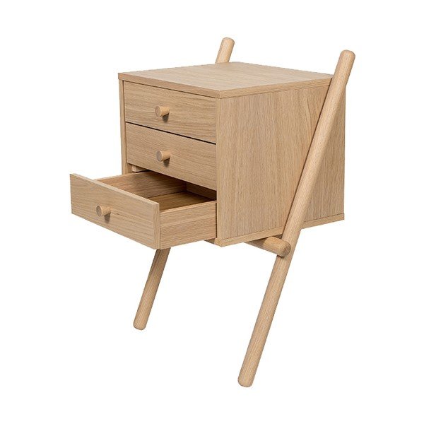 Nočný stolík Woodman Wiru Duro-image-4