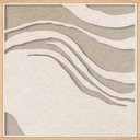 3D obraz s rámom/akustický 62x62 cm Sacred Silence 2 – Malerifabrikken