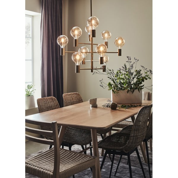 Závesné svietidlo v zlatej farbe Markslöjd Paris 10L-image-1