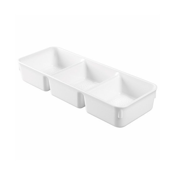 Biely organizér InterDesign Rain, dĺžka 34 cm-image-2
