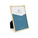 Kovový stojací/na stenu rámček v zlatej farbe 13,5x18,5 cm Decora – Zilverstad