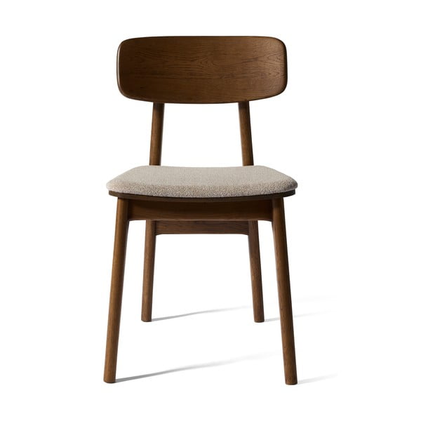 Hnedá jedálenská stolička Livo – Unique Furniture-image-3