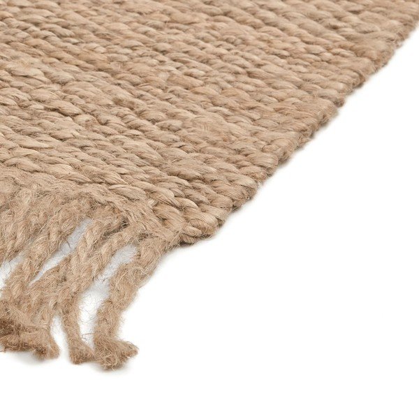 Jutový koberec v prírodnej farbe 70x140 cm Alfombra - Kave Home-image-2