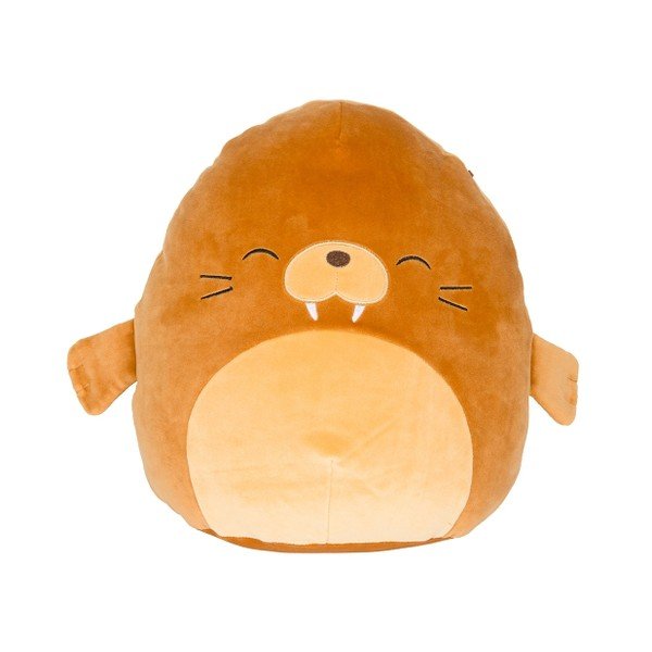 Plyšová hračka SQUISHMALLOWS Mrož Bruce, výška 19 cm