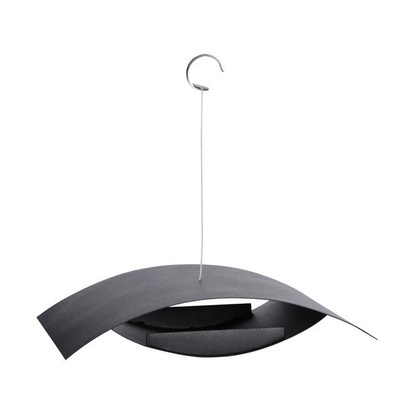 Čierne závesné kŕmidlo Esschert Design Modern-image-1