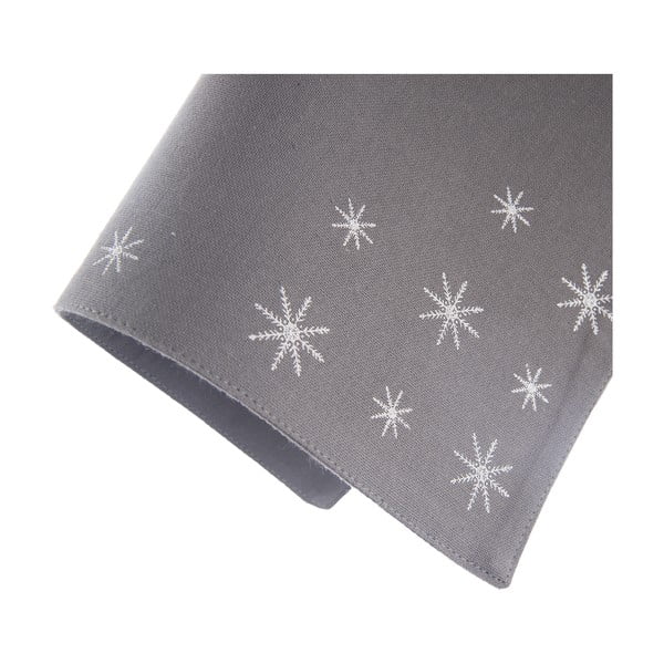 Bavlnené prestieranie s vianočným motívom 25x35 cm Vločka – Orion-image-2