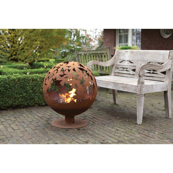 Oceľové ohnisko Esschert Design Leaves-image-1