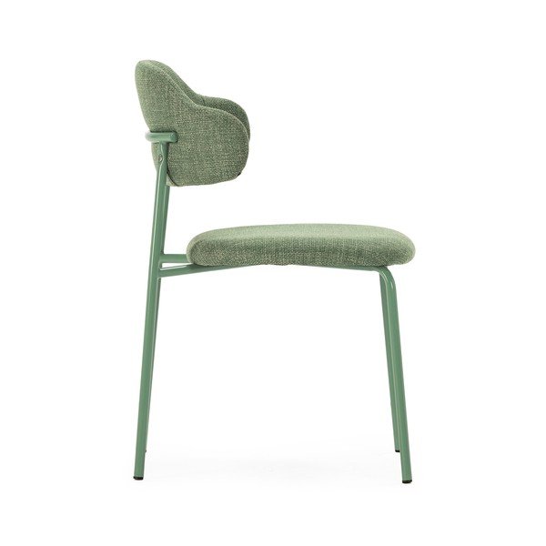 Zelené jedálenské stoličky v súprave 4 ks Adriel – Marckeric-image-4