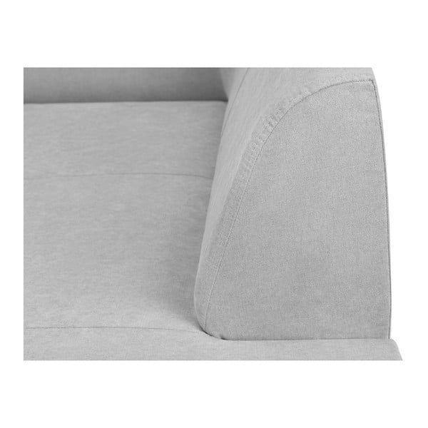 Sivá rohová rozkladacia pohovka s úložným priestorom Kooko Home XL Right Corner Sofa Piano-image-3