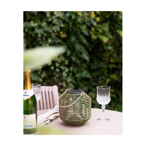 LED stolové/prenosné vonkajšie svietidlo so solárnym panelom ø 15 cm Crewe – House Nordic-image-2