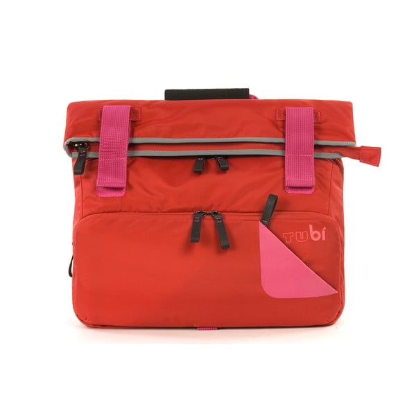 Taška/batoh Slim Case TUbí, červená/ružová