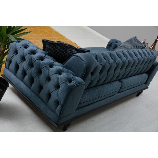 Modrá pohovka 220 cm Arredo – Balcab Home-image-1