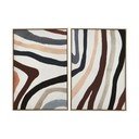 Obrazy v súprave 2 ks s rámom/na plátne 63x93 cm Astratto – Premier Housewares