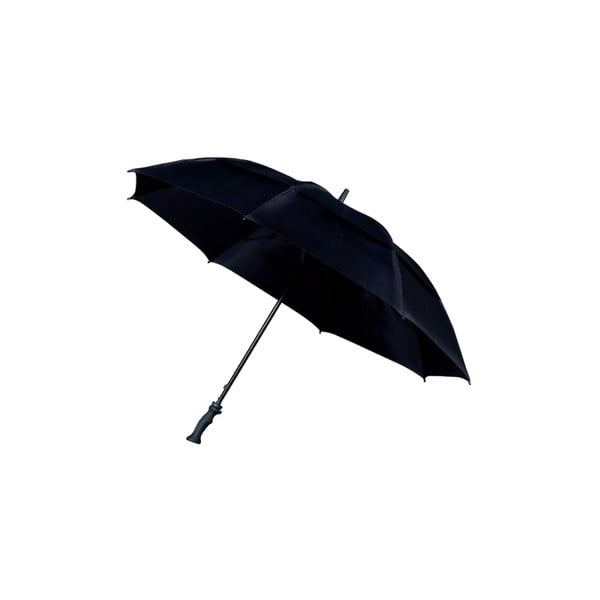 Čierny golfový dáždnik Ambiance Minimalistic, ⌀ 130 cm