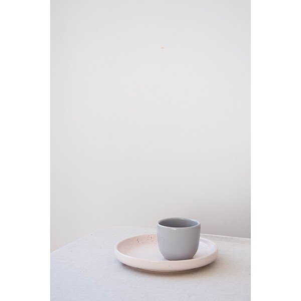 Svetloružový kameninový dezertný tanier ÅOOMI Dust, ø 17 cm-image-3