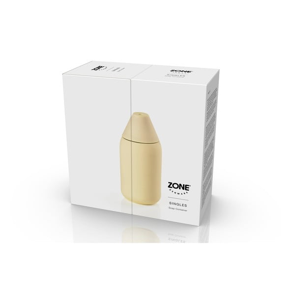 Svetložltý silikónový dávkovač mydla 300 ml Singles – Zone-image-4