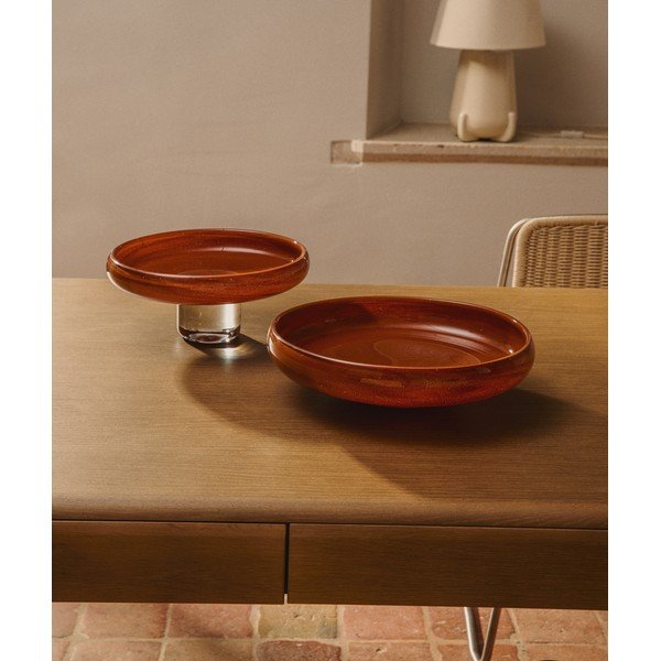 Sklenená dekoratívna misa ø 34 cm Denuo – Kave Home-image-1