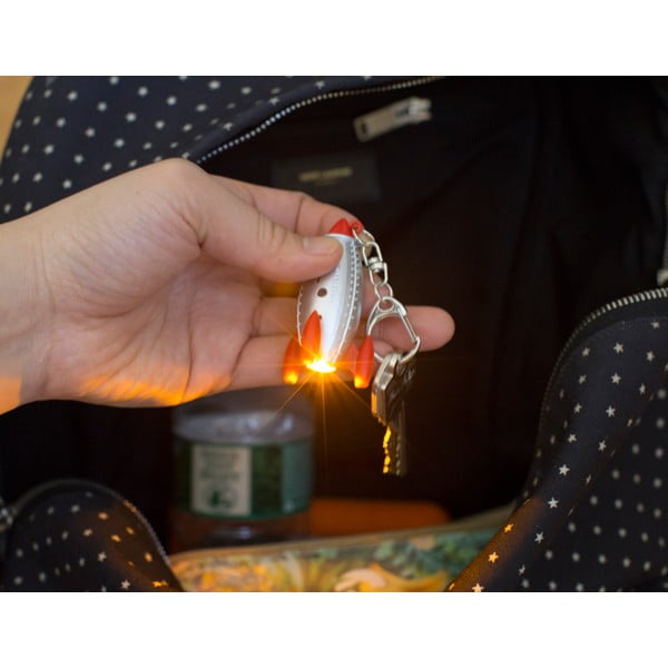 Kľúčenka v striebornej farbe - Kikkerland-image-3