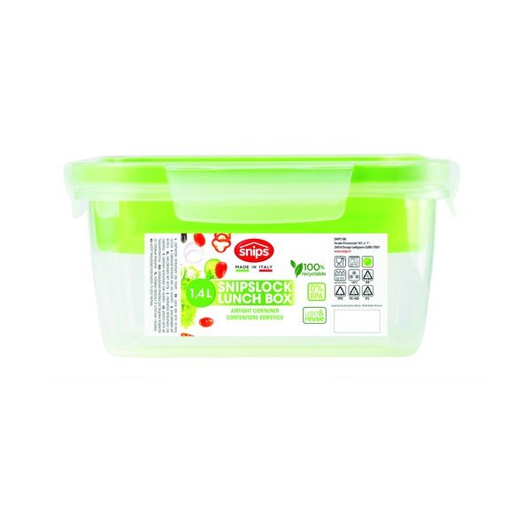 Zelený obedový box Snips, 1,4 l-image-4