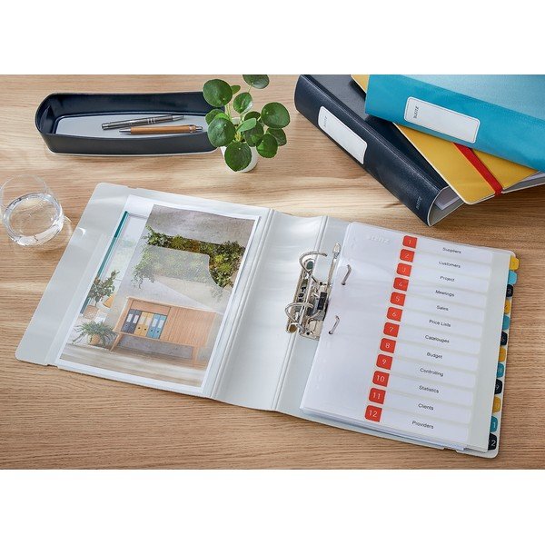 Žltý pákový zaraďovač Leitz Cosy, A4-image-3