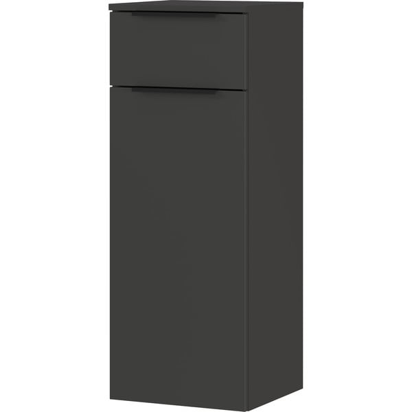 Antracitová vysoká závesná kúpeľňová skrinka 36x93 cm Crandon – Germania-image-2