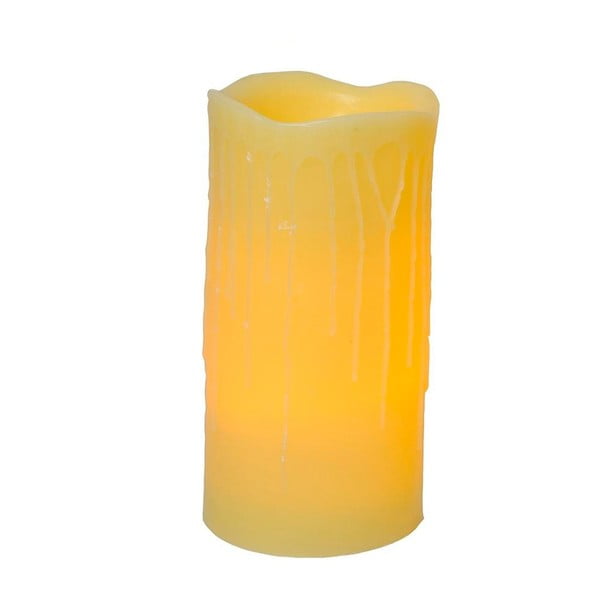 Vosková LED sviečka Real Candle, 30 cm