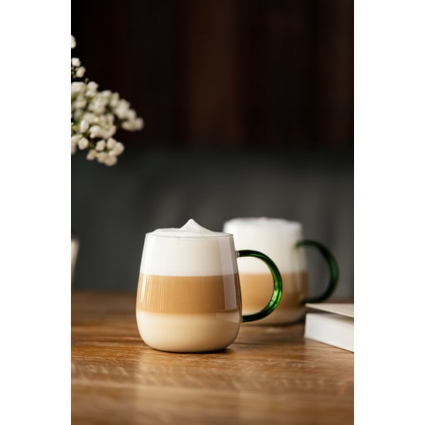 Hrnčeky na cappuccino v súprave 2 ks 400 ml Bolla – Vialli Design-image-2