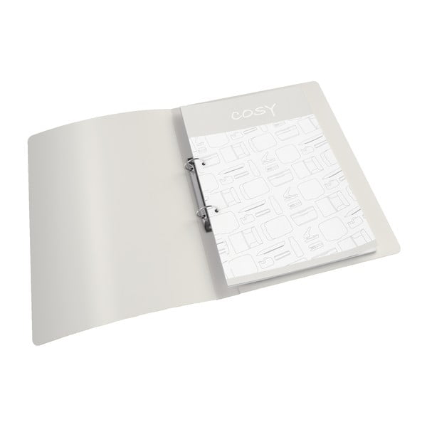 Sivý krúžkový šanón Leitz Cosy-image-2