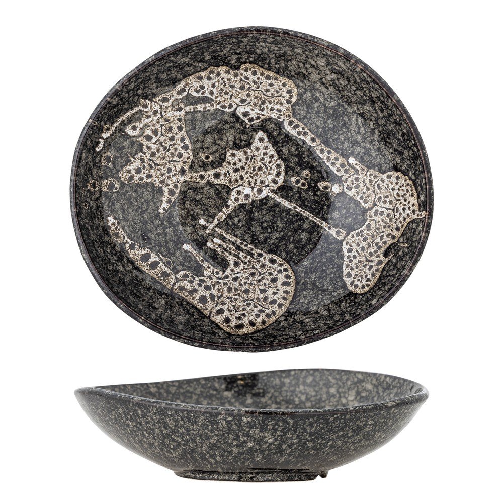Kameninová dekoratívna misa ø 24 cm Sway – Bloomingville