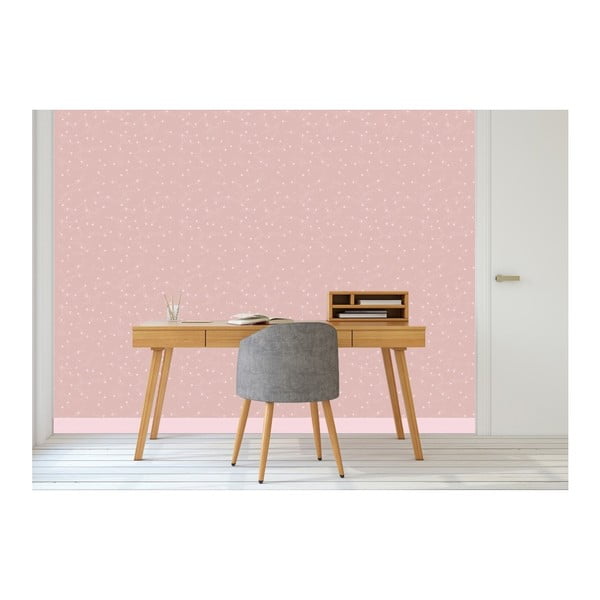 Ružová tapeta do detskej izby Art For Kids Constellation, 48 × 1000 cm-image-4