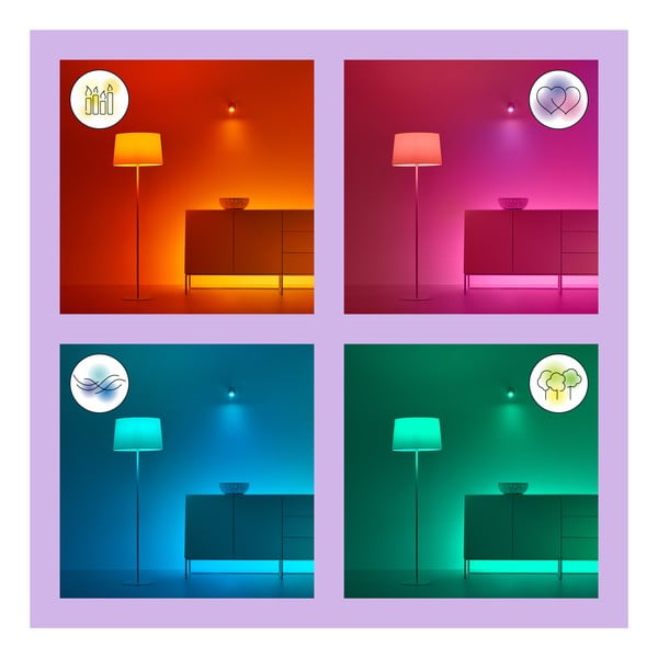 LED smart žiarovka E27, 5 W – WiZ-image-4