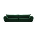 Tmavozelená zamatová pohovka 248 cm Vanda – Mazzini Sofas