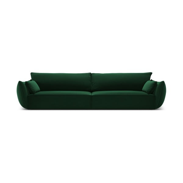 Tmavozelená zamatová pohovka 248 cm Vanda – Mazzini Sofas