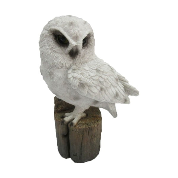 Polyresínová záhradná soška Owl – Esschert Design-image-2