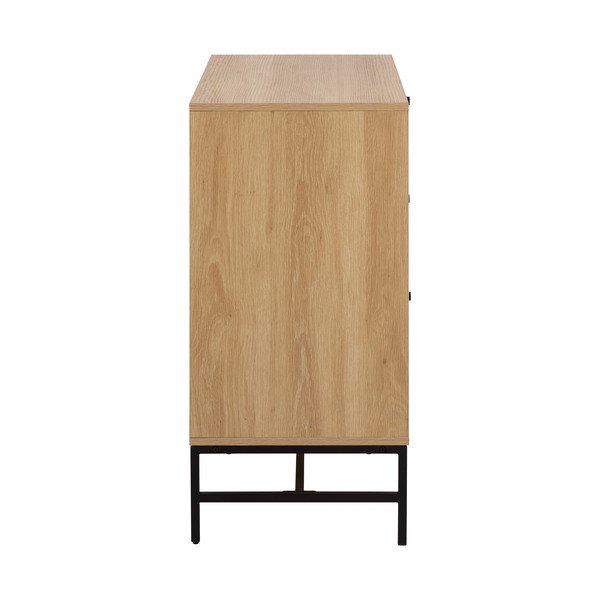 Komoda v dekore duba v prírodnej farbe 81x80x40 cm Albany  – Actona-image-3