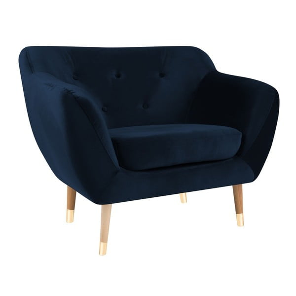 Krémové kreslo Mazzini Sofas Amelie-image-3