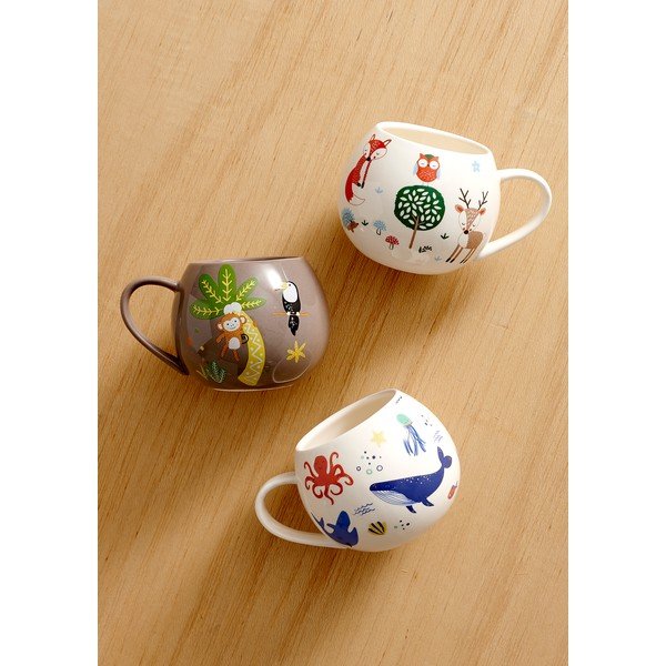 Biely detský hrnček 160 ml Ocean – Ladelle-image-1