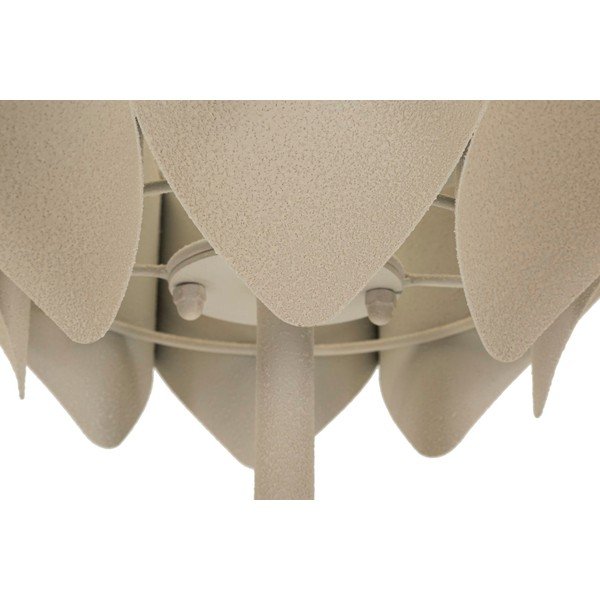 Béžová stojacia lampa s kovovým tienidlom (výška  155 cm) Space – Mauro Ferretti-image-4