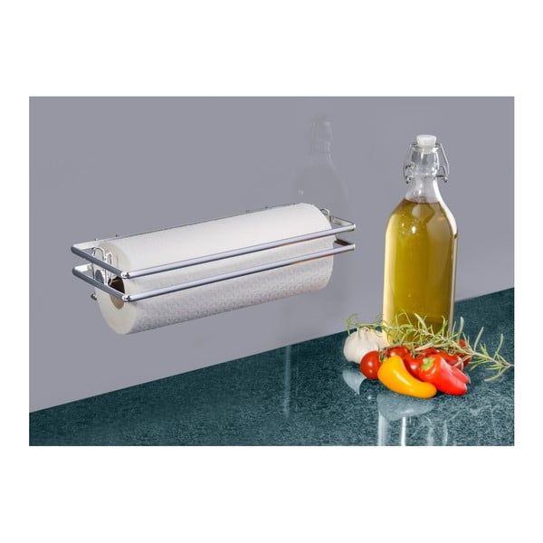 Nástenný držiak na rolku papierových utierok Wenko Roll Holder Style-image-2