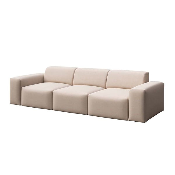 Béžová zamatová pohovka 285 cm Villet – Rodier-image-2